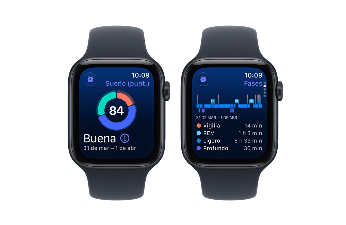 Apple Watch SE 3 40mm Midnight Aluminum - Midnight Sport Band